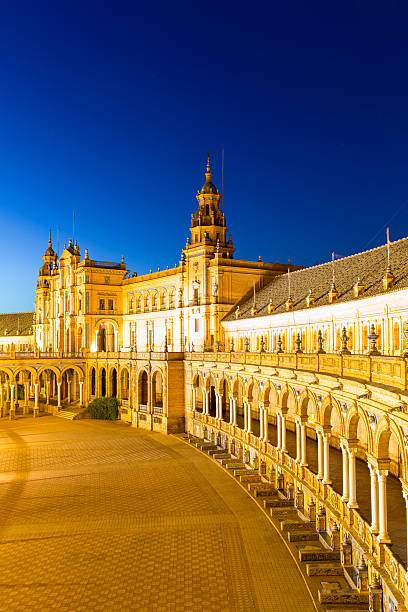 istock espana Plaza in Sevilla Spain at dusk 466877378