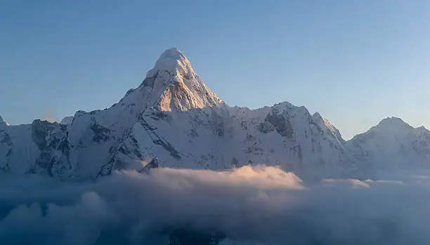The highest peaks of the world Amadablam