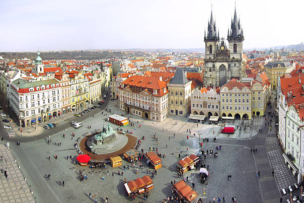 istock Town Square in Prague, Czech Republic 466889762