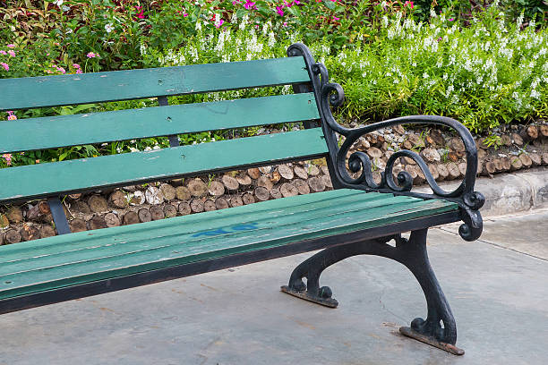 istock chair in garden 466892438