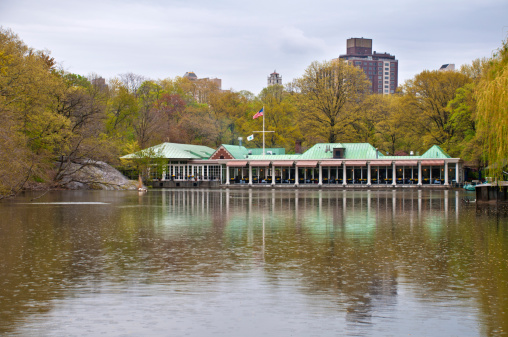 Loeb Boathouse and the restaurant on The Lake in Central Park