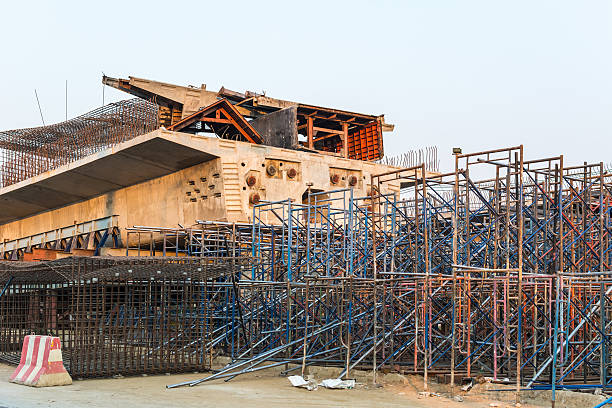 costruzione di strade, dei ponti - construction australia rebuilding street foto e immagini stock