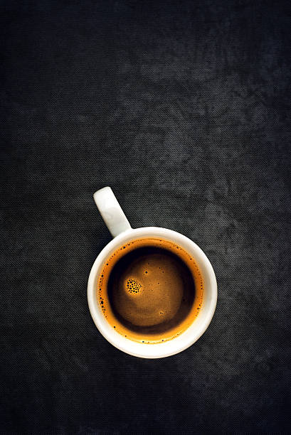 istock Top View of Coffee Cup 466921620