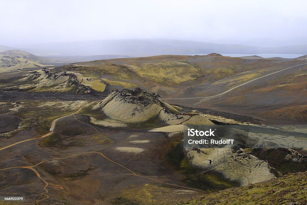 Laki craters - Zbiór zdjęć royalty-free (Arktyka)