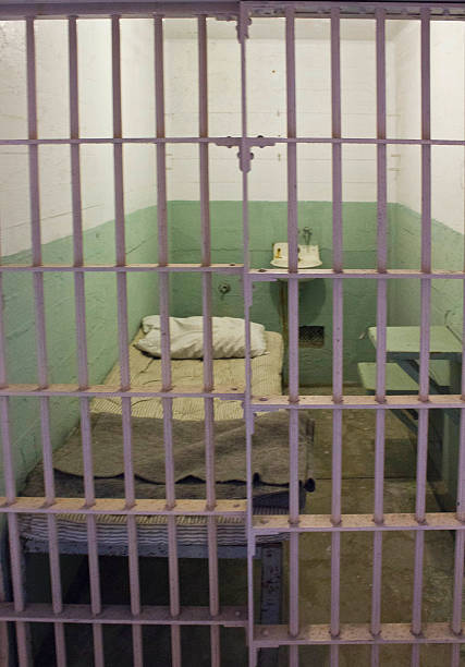 Close up of an Alcatraz Cell