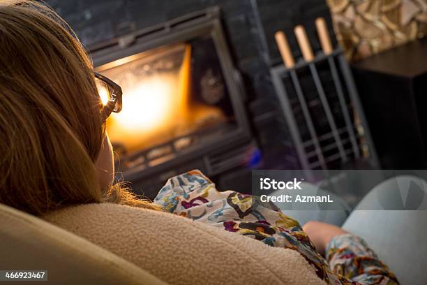Evening Rest Stock Photo - Download Image Now - 30-39 Years, Adult, Adults Only