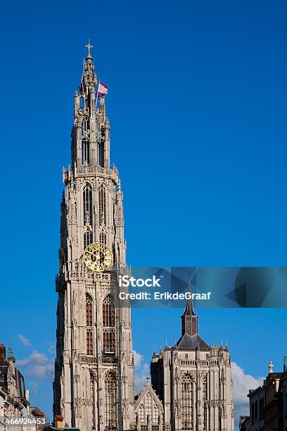 Photo libre de droit de Cathédrale Danvers banque d'images et plus d'images libres de droit de Antique - Antique, Anvers - Belgique, Architecture
