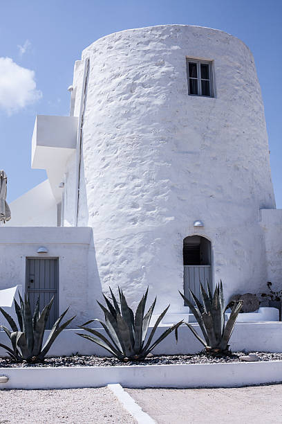 House in the Mediterranea sea