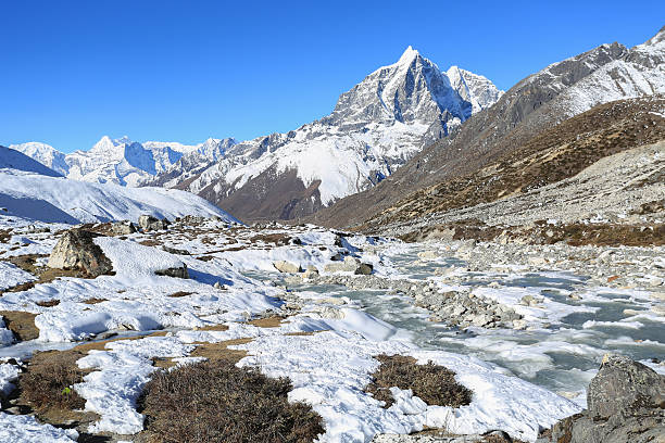 istock glacier beside of everest basecamp 466928993