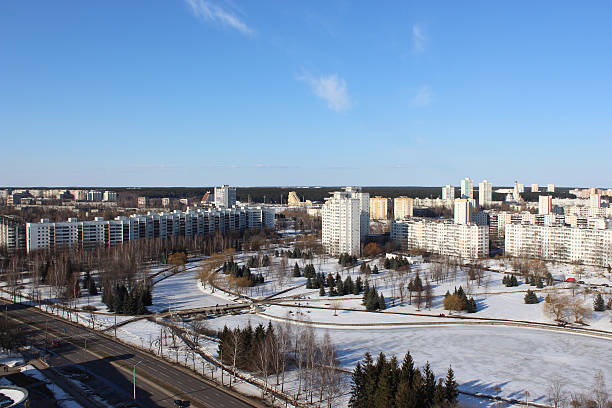 istock The area the East in Minsk 466929306