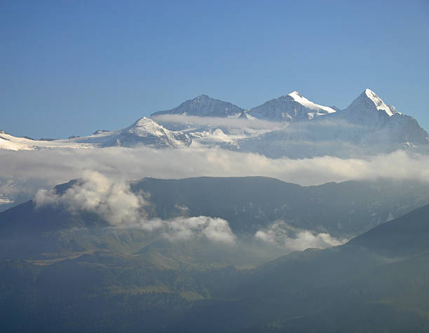 산 스위스 - hochgebirge cloudscape cloud mountain 뉴스 사진 이미지