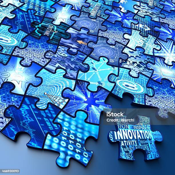 Innovazione Puzzle - Fotografie stock e altre immagini di Arte, Cultura e Spettacolo - Arte, Cultura e Spettacolo, Comunicazione, Comunicazione globale