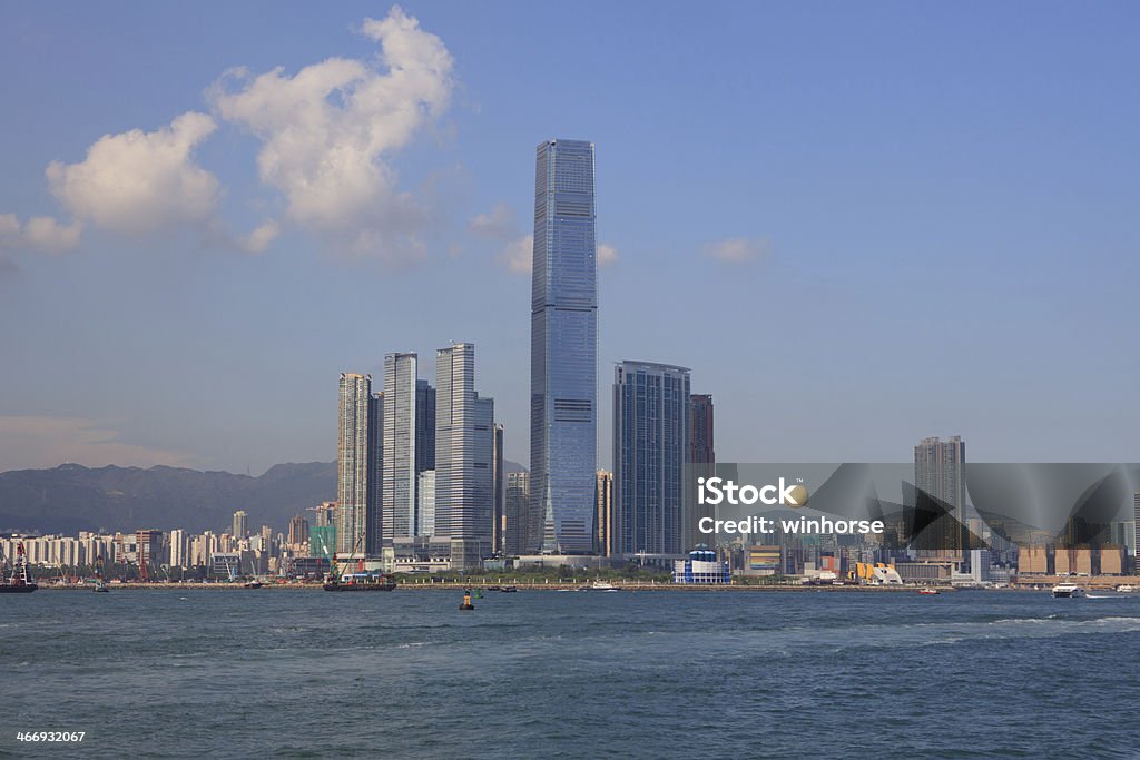 Arranha-céu mais alto de Hong Kong - Royalty-free Alto - Descrição Física Foto de stock