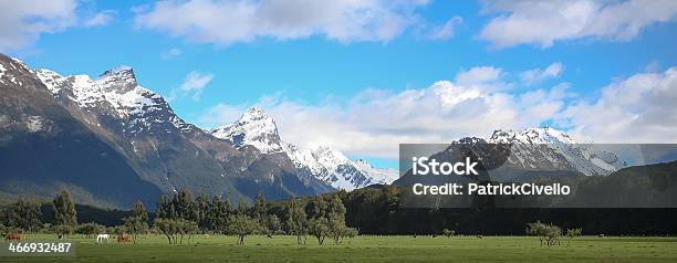 Glenorchy Nuova Zelanda - Fotografie stock e altre immagini di Agricoltura - Agricoltura, Albero, Alpi Meridionali della Nuova Zelanda