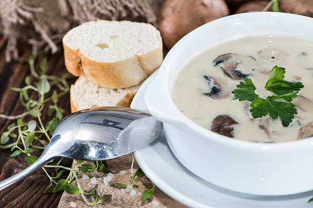 istock Creamy Mushroom Soup 466937981
