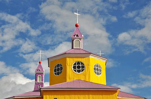 istock Wooden church. 466941891