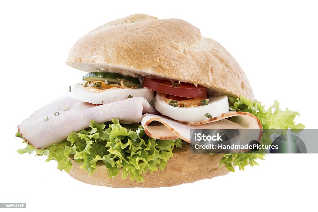 Chicken Breast Sandwich - Lizenzfrei Baguette Stock-Foto