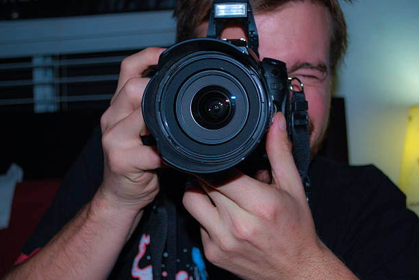 istock Man Taking a Photography with DSLR 466946468