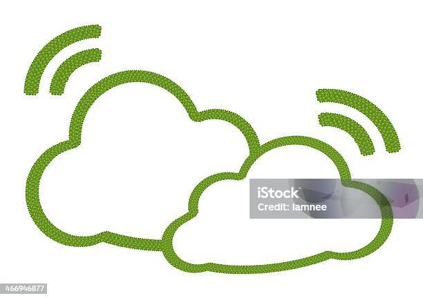 Deux Icône Avec Nuages De Rss Vecteurs libres de droits et plus d'images vectorielles de Amour - Amour, Centre de traitement de données, Chance