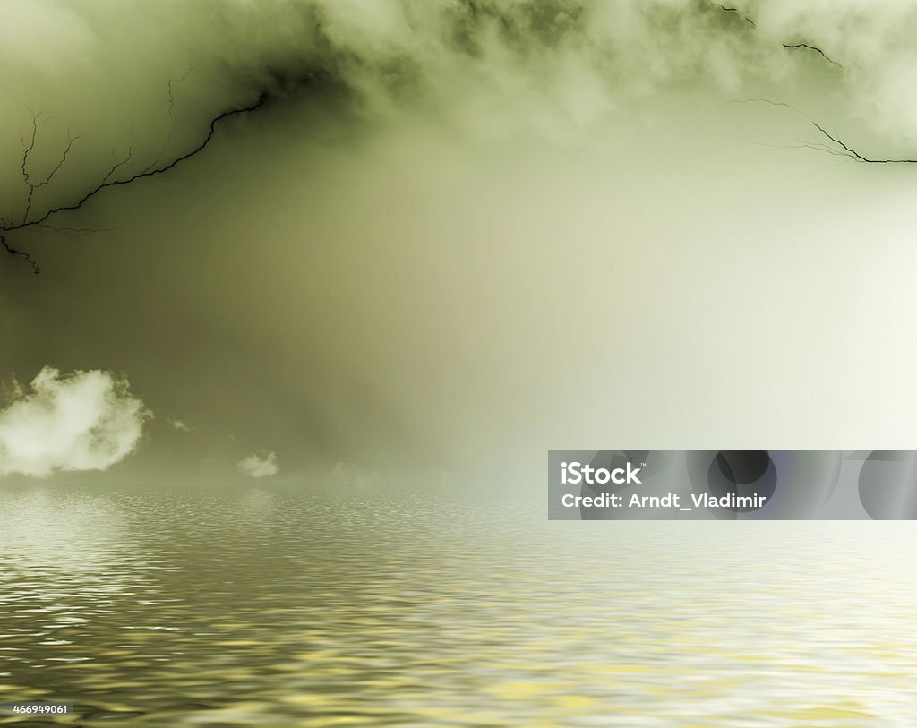 Surreal, nuvens escuras. - Foto de stock de Abstrato royalty-free