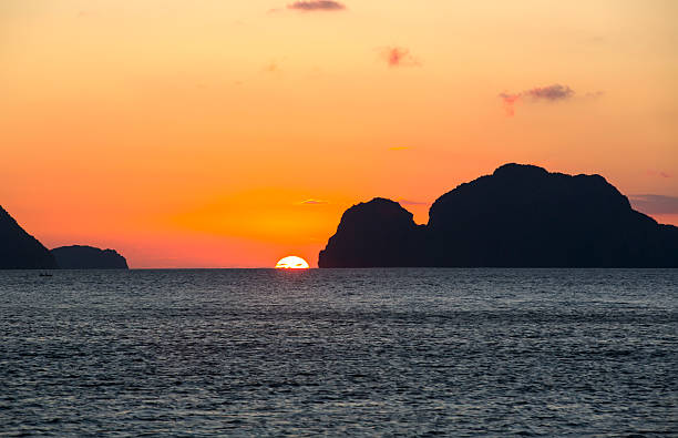 istock sunset on the Philippine Islands 466951064