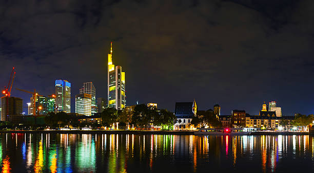 istock Frankfurt cityscape at night 466951152