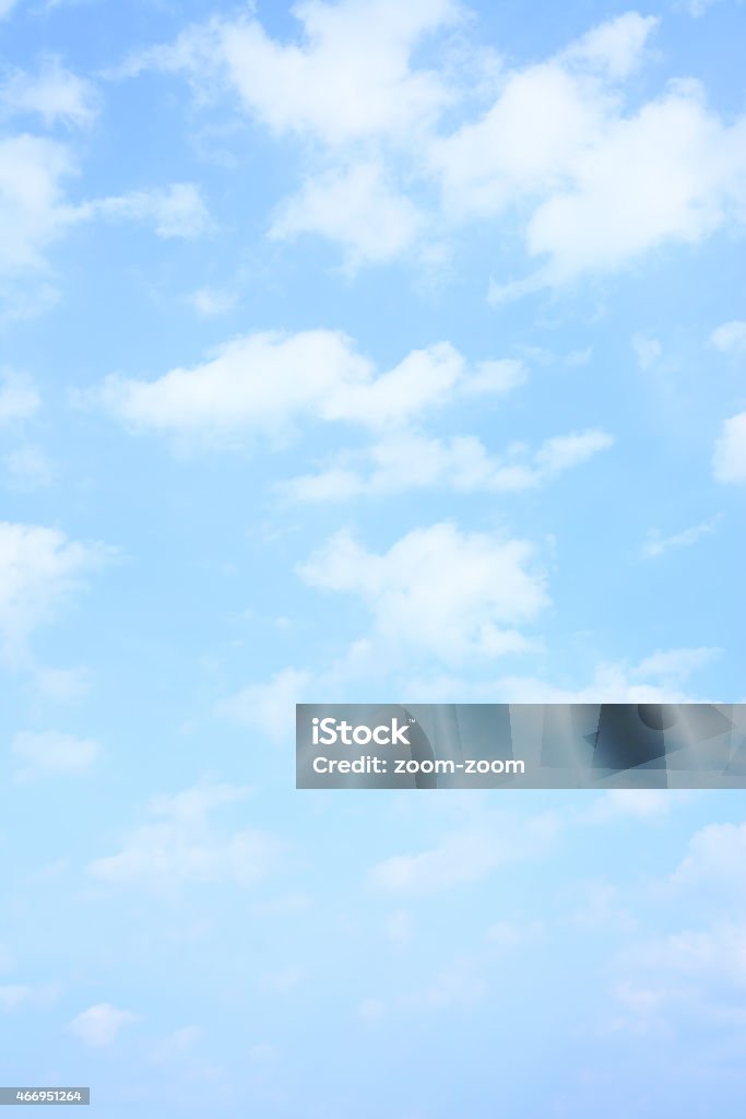 Light blue spring sky Light blue spring sky with clouds, may be used as background Sky Stock Photo