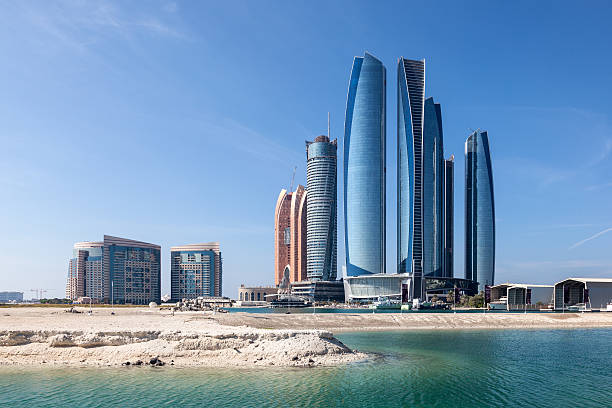 istock Etihad Towers in Abu Dhabi 466951428