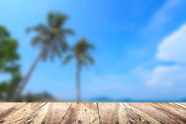 istock Beutiful Landscape with Wooden Paving 466952120