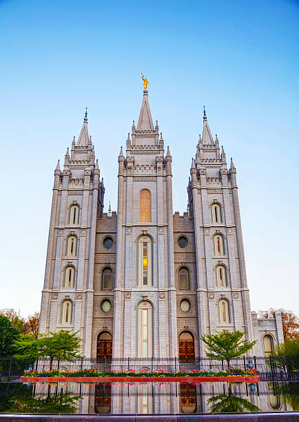istock Mormons Temple in Salt Lake City, UT 466953110