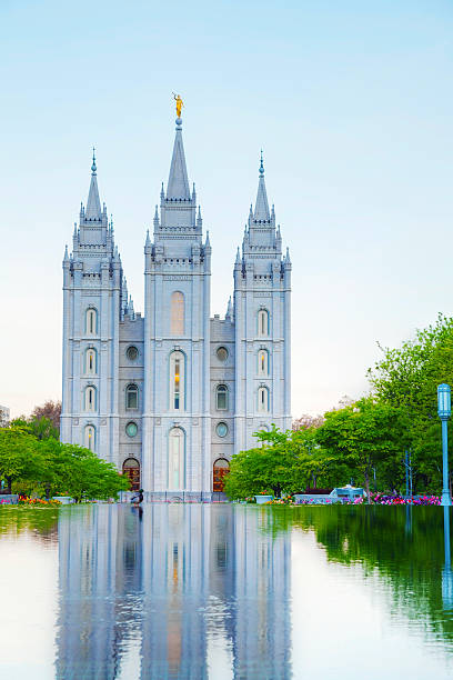 istock Mormons Temple in Salt Lake City, UT 466953120