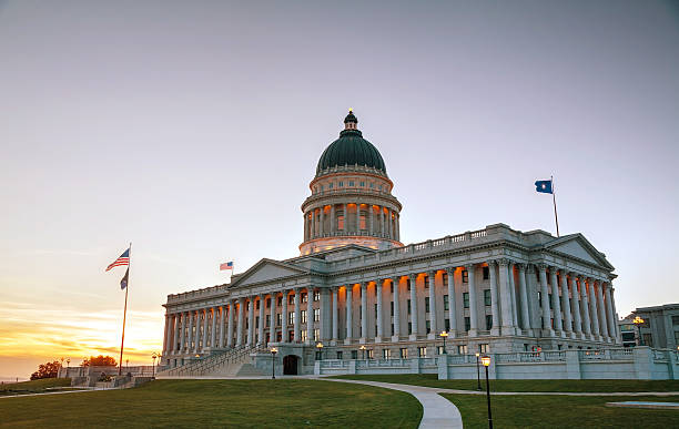 istock Utah state capitol building in Salt Lake City 466953308