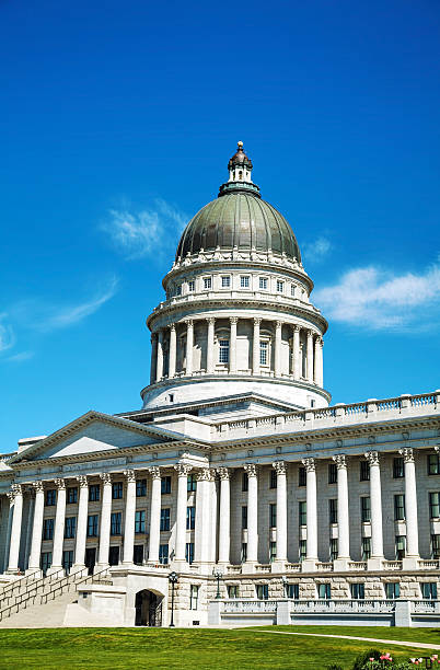 istock Utah state capitol building in Salt Lake City 466953320