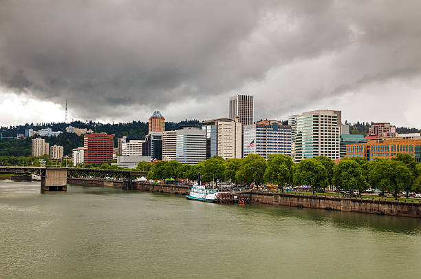 istock Downtown Portland cityscape 466953966