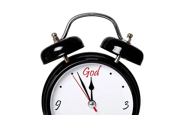Photo of Time for God concept