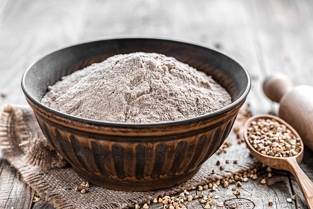 Buckwheat flour Buckwheat flourBuckwheat flour buckwheat photos stock pictures, royalty-free photos & images