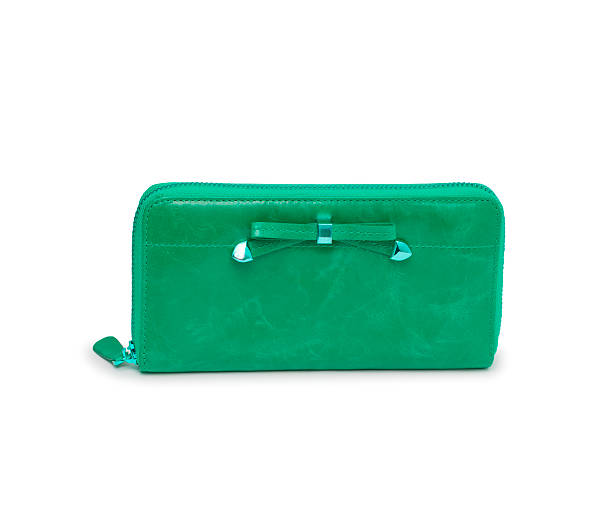 istock Woman purse (wallet) isolated on the white background 466958496