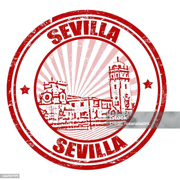 Tampon De Séville Vecteurs libres de droits et plus d'images vectorielles de Andalousie - Andalousie, Architecture, Arranger