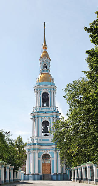 istock St. Nicholas Naval Cathedral . Bell Tower.St. Petersburg 466959833