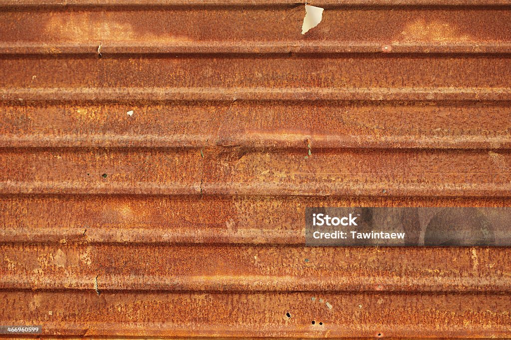 Rusty no zinc textura de placa de metal - Foto de stock de Alumínio royalty-free
