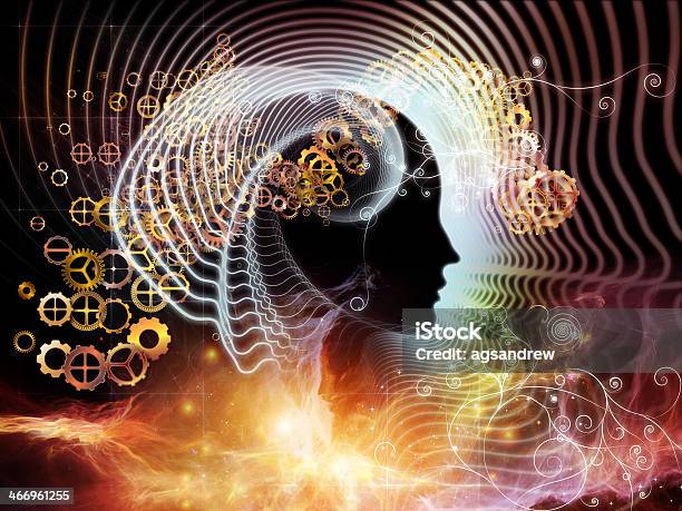 Energy Of Human Mind Stock Photo - Download Image Now - Abstract, Activity, Alertness