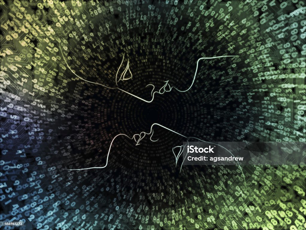 Künstlicher Intelligenz - Lizenzfrei Abstrakt Stock-Foto