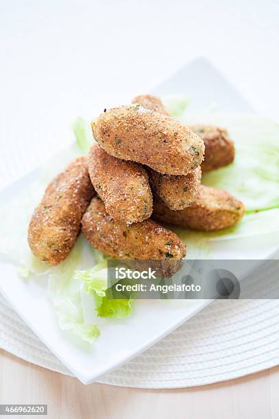 Crocche Italian Appetizer Stock Photo - Download Image Now - 2015, Appetizer, Campania