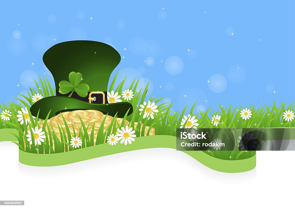 Kartka okolicznościowa St. Patrick's Day - Zbiór ilustracji royalty-free (Duchowość)