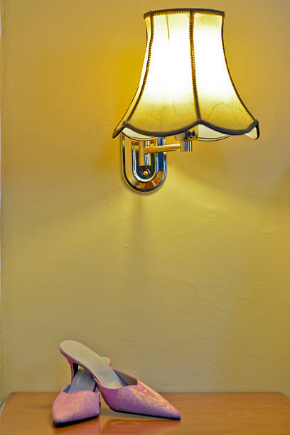 istock bride shoes under the lamp 466964463