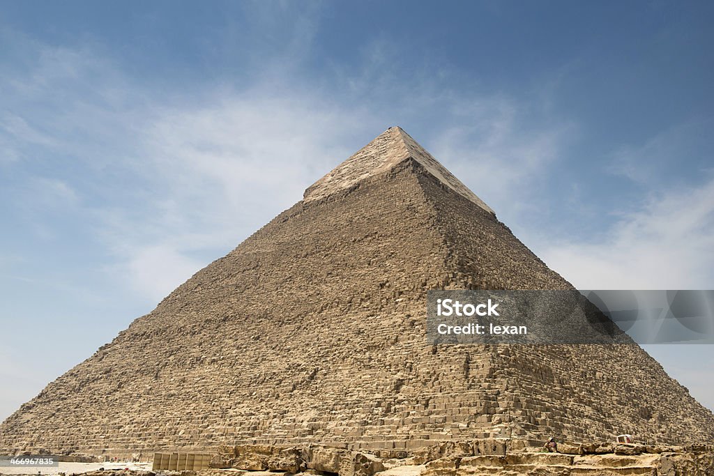 Pyramid of chephren - Lizenzfrei Afrika Stock-Foto