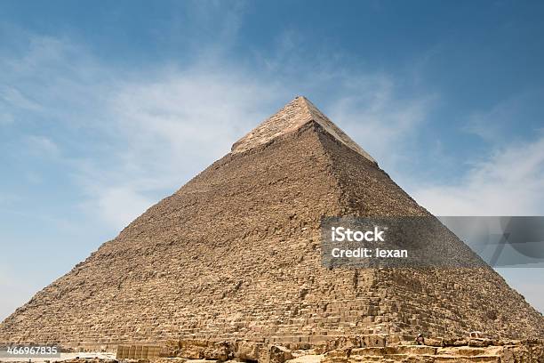 Pyramid Of Chephren Stockfoto und mehr Bilder von Afrika - Afrika, Alt, Blau