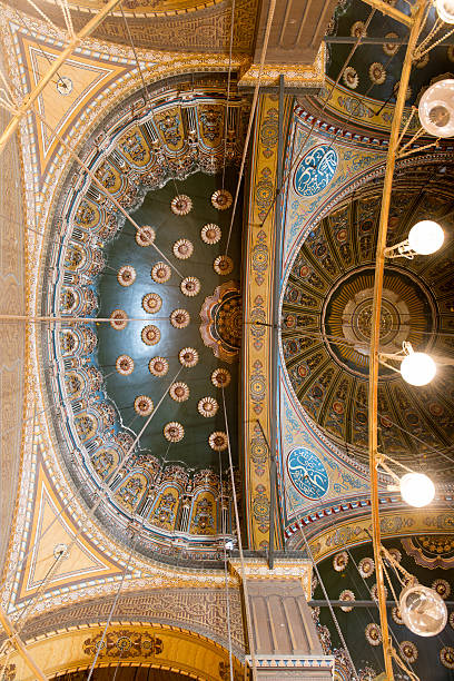 istock Ceiling view in Mosque of Muhammad Ali 466968107