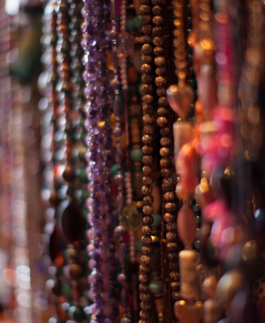 Colorful hanging Beads