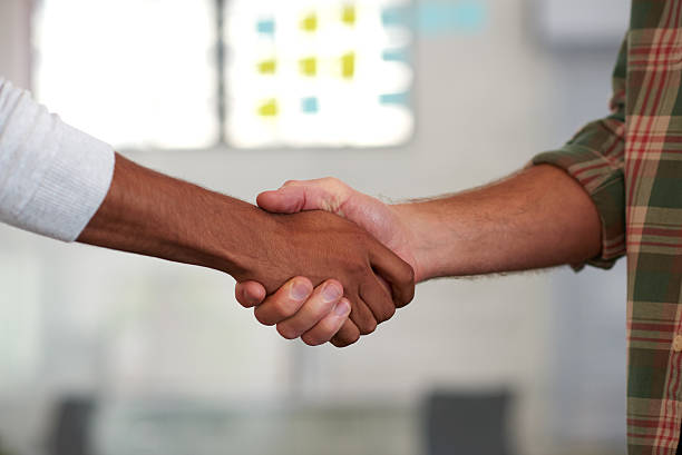 istock It's great to finally meet you 466968600